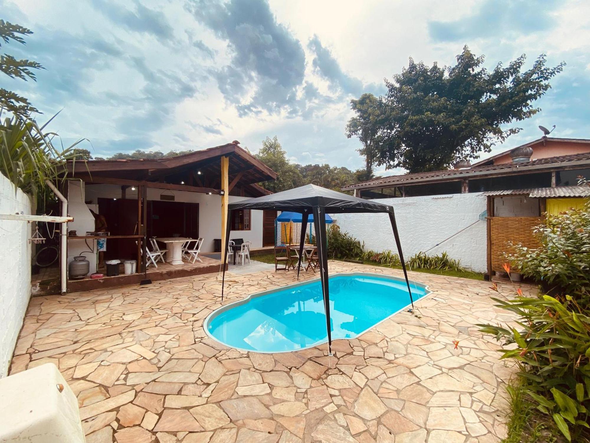 Guest House Do Tigrao Ubatuba Bagian luar foto