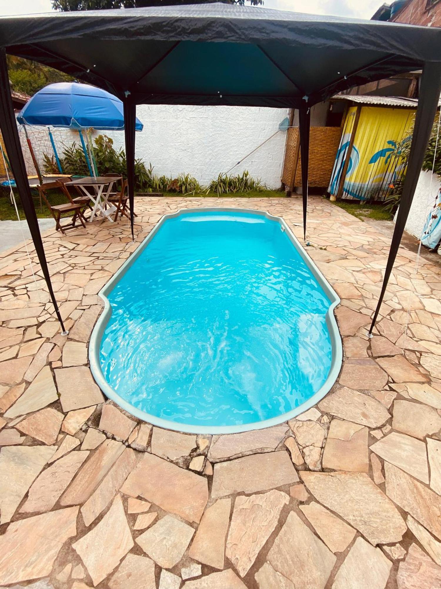 Guest House Do Tigrao Ubatuba Bagian luar foto